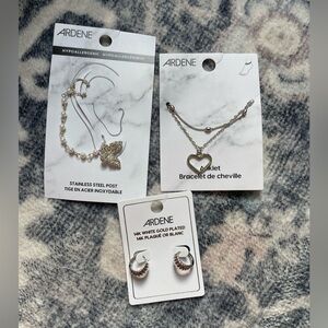 ARDENE 3 pack jewelry